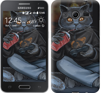 

Чохол gamer cat на Samsung Galaxy Core 2 G355 635278