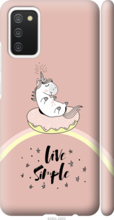 

Чехол Единорожка в пончике для Samsung Galaxy A03s A037F 1207602