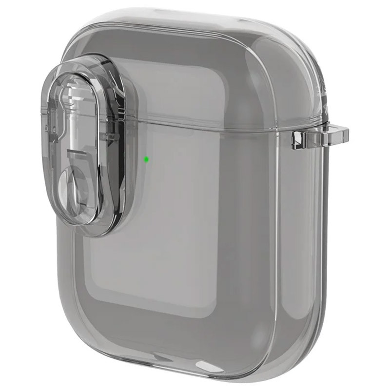 Футляр TPU Colorful для наушников Airpods 1/2 (Black)