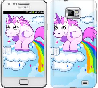 

Чехол Единорожка для Samsung Galaxy S2 i9100 338485