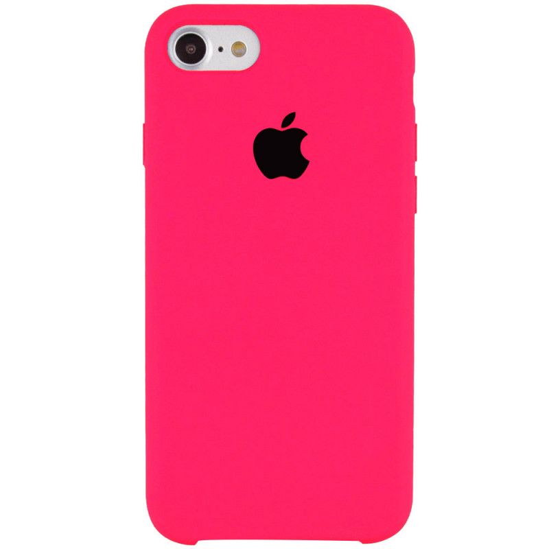 Чехол Silicone Case (AA) для Apple iPhone 6/6s (4.7") (Розовый / Barbie pink)