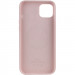 Фото Чехол Silicone case (AAA) full with Magnetic Safe для Apple iPhone 14 Pro Max (6.7") (Розовый / Chalk Pink) на vchehle.ua