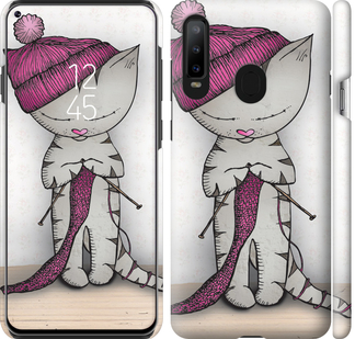 

Чохол Кішка рукодільниця на Samsung Galaxy A8S 697911