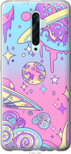 

Чехол Розовая галактика для Oppo Reno 2Z 918515