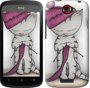 

Чехол Кошка рукодельница для HTC One S z560e 584164
