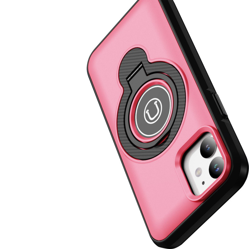 TPU+Textured PC Magnet на Apple iPhone 11 / XR (6.1") (Pink) в магазині vchehle.ua