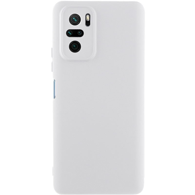 Чохол Silicone Cover Lakshmi Full Camera (AA) на Xiaomi Redmi Note 10 / Note 10s / Poco M5s (Білий / White)