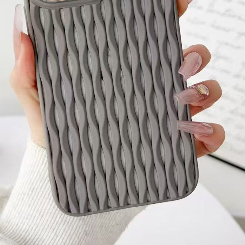 Фото Чехол TPU Ribbio для Apple iPhone 15 (6.1") (Gray) на vchehle.ua