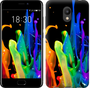 

Чохол бризки фарби на Meizu M6 654561