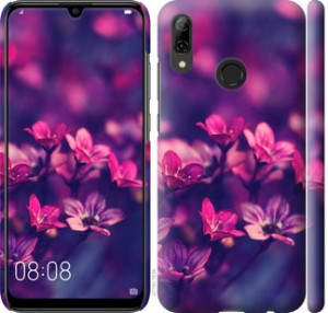 Чехол Пурпурные цветы для Huawei P Smart 2019