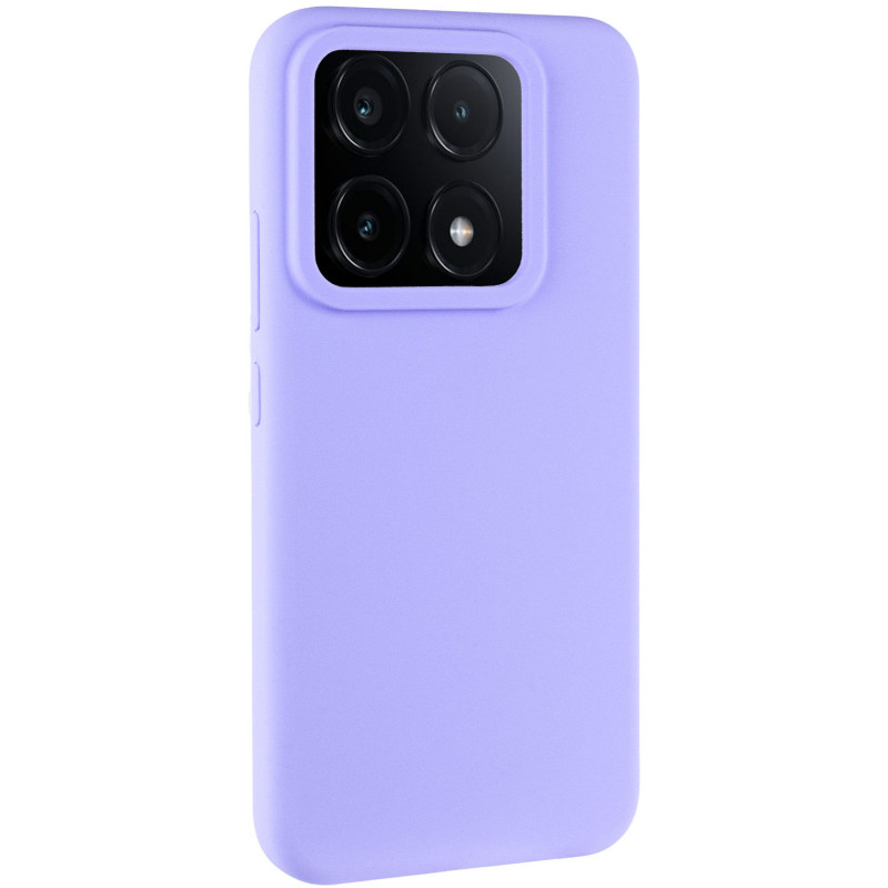 Чехол Silicone Cover Lakshmi (AAA) для Xiaomi Poco X6 / Note 13 Pro 5G (Сиреневый / Dasheen)