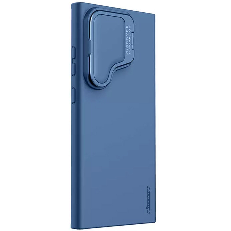 Фото Силіконова накладка Nillkin Camshield Silky Prop на Samsung Galaxy S24 Ultra (Blue) в маназині vchehle.ua