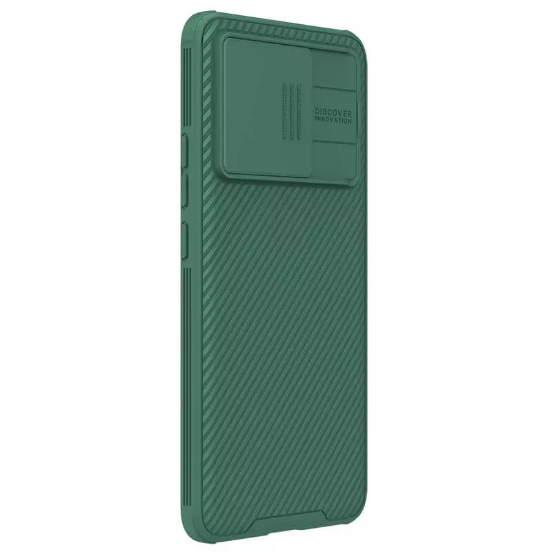 Фото Карбонова накладка Nillkin CamShield Pro на Xiaomi Redmi K60 Ultra / 13T / 13T Pro (Deep Green) на vchehle.ua