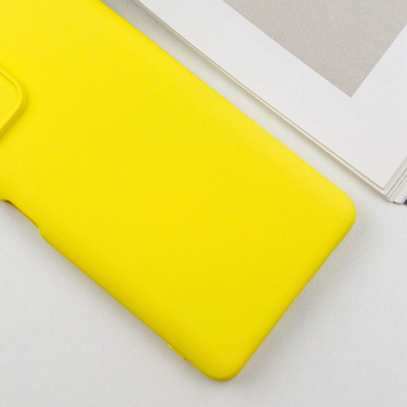 Фото Чохол Silicone Cover Lakshmi Full Camera (A) на Xiaomi Redmi 10 (Жовтий / Flash) на vchehle.ua