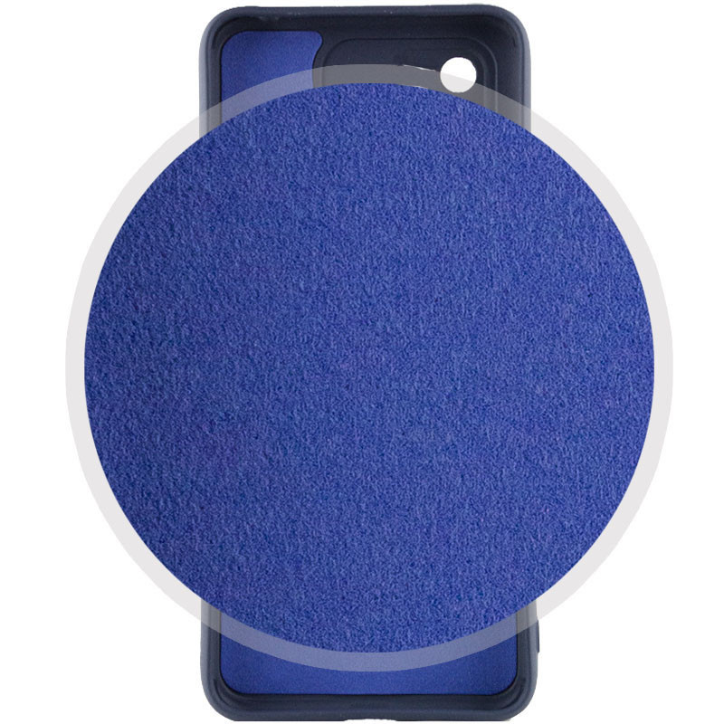 Фото Чехол Silicone Cover Lakshmi Full Camera (A) для Xiaomi Redmi A1+ / Poco C50 / A2+ (Синий / Midnight Blue) на vchehle.ua