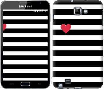 

Чохол Чорно-білі смуги на Samsung Galaxy Note i9220 751714