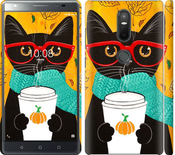 

Чохол Осінній кіт на Lenovo Phab 2 Plus 639672
