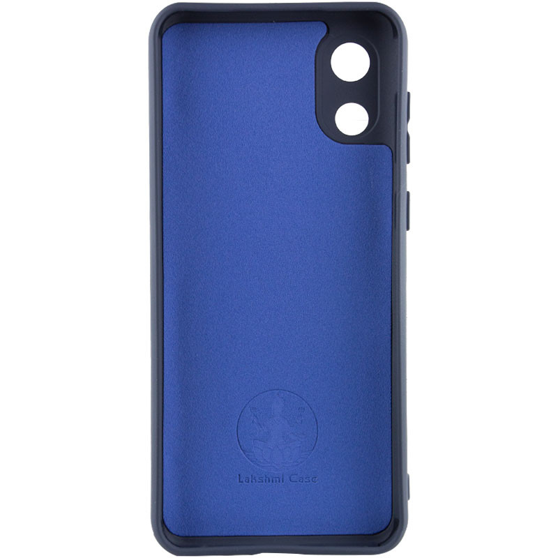 Фото Чехол Silicone Cover Lakshmi Full Camera (A) для Samsung Galaxy A03 Core (Синий / Midnight Blue) на vchehle.ua