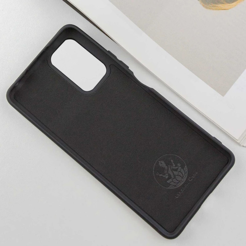 Фото Чехол Silicone Cover Lakshmi (AA) для Xiaomi Redmi Note 10 Pro / 10 Pro Max (Черный / Black) в магазине vchehle.ua