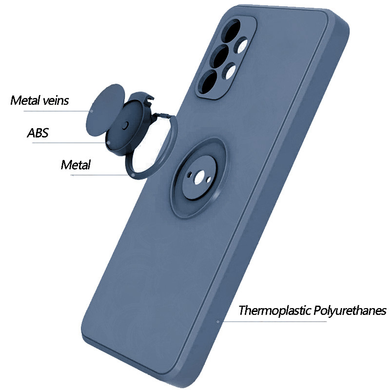 

Чохол TPU Candy Ring Full Camera для Samsung Galaxy A72 5G (Сірий / Lavender Gray) 1164034
