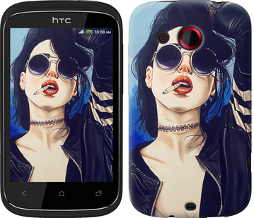 

Чохол Дівчина на стилі на HTC Desire C A320e 643699