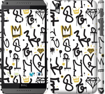 

Чехол Graffiti art для HTC Desire 816 745188
