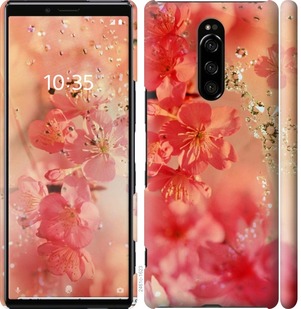 

Чехол Розовые цветы для Sony Xperia 1 J9110 764249