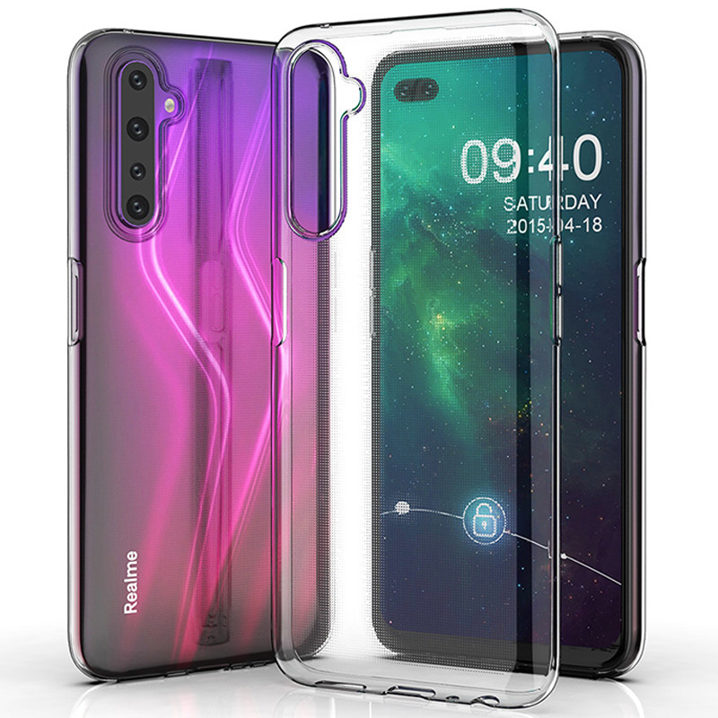 TPU чехол Epic Transparent 1,0mm для Realme 6 Pro