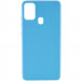 Силіконовий чохол Candy на Samsung Galaxy A21s (Блакитний)