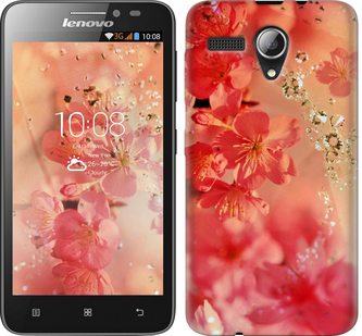 

Чехол Розовые цветы для Lenovo A606 323772