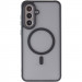 Фото Чохол TPU Bloom with Magnetic Safe на Samsung Galaxy A35 (Black) на vchehle.ua