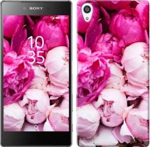 Чехол Розовые пионы для Sony Xperia Z5 Premium E6883