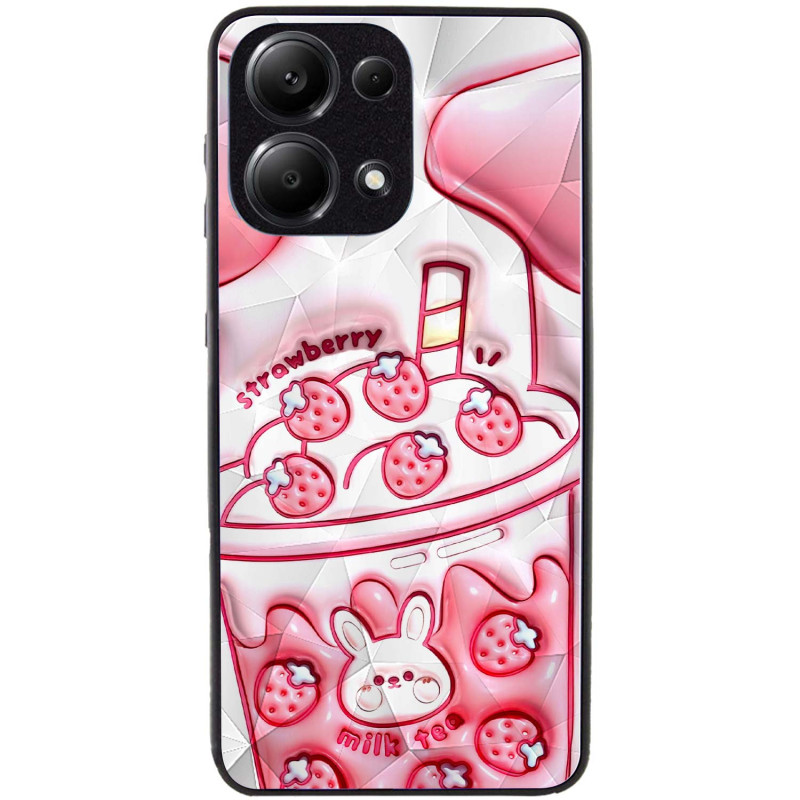 Фото TPU+PC чохол Prisma Fluffie на Xiaomi Poco X6 / Note 13 Pro 5G (Strawberry) на vchehle.ua