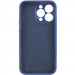 Фото Чохол Silicone Case Full Camera Protective (AA) NO LOGO на Apple iPhone 13 Pro (6.1") (Синій / Deep navy) на vchehle.ua