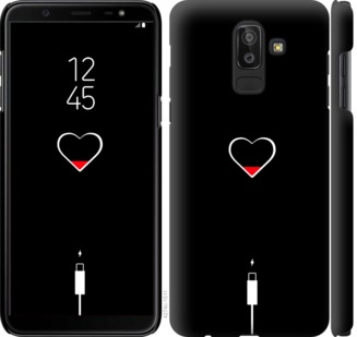 

Чехол Подзарядка сердца для Samsung Galaxy J8 2018 721103