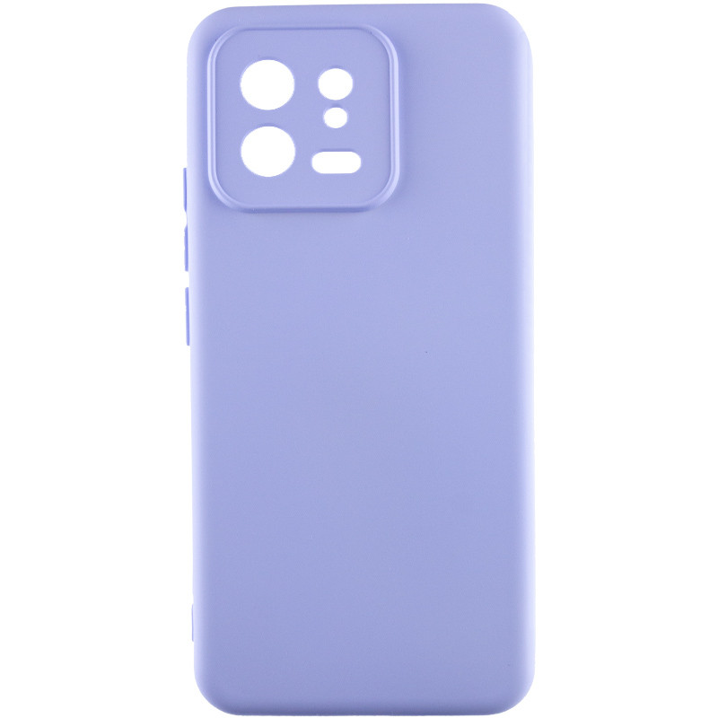 Чехол Silicone Cover Lakshmi Full Camera (A) для Xiaomi 13 (Сиреневый / Dasheen)