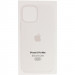 Купить Уценка Чехол Silicone case (AAA) with Magsafe and Animation для Apple iPhone 12 Pro Max (6.7") (Дефект упаковки / Белый / White) на vchehle.ua
