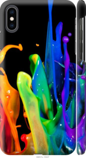 

Чехол брызги краски для iPhone XS Max 674613