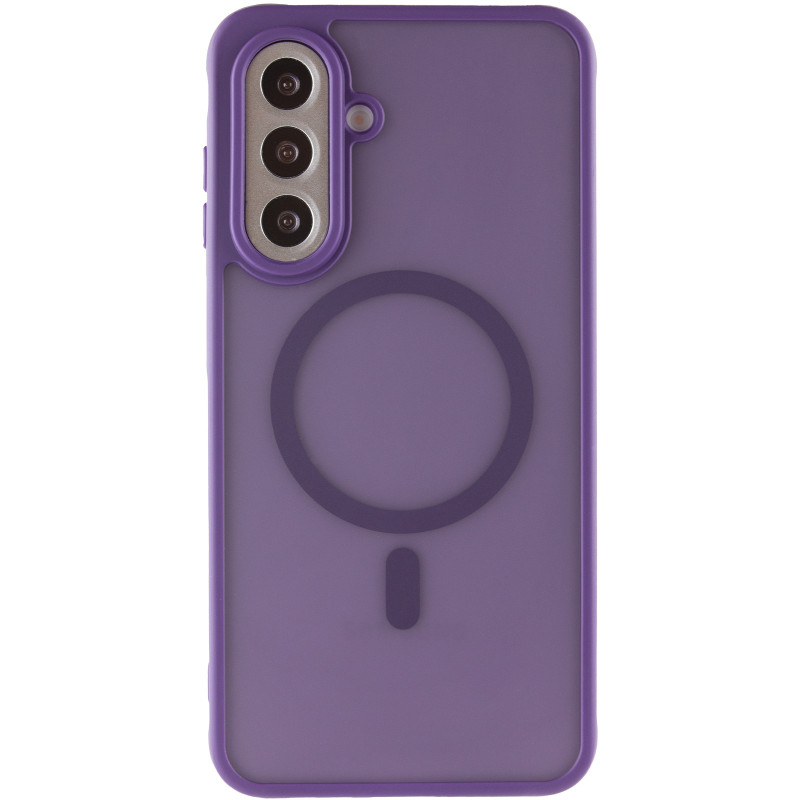 Фото Чохол TPU Bloom with Magnetic Safe на Samsung Galaxy A26 5G (Purple) на vchehle.ua