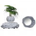 Фото Магнитный левитационный вазон для цветов HCNT Magnetic Levitating Pot M5B-P (Gray) в магазине vchehle.ua