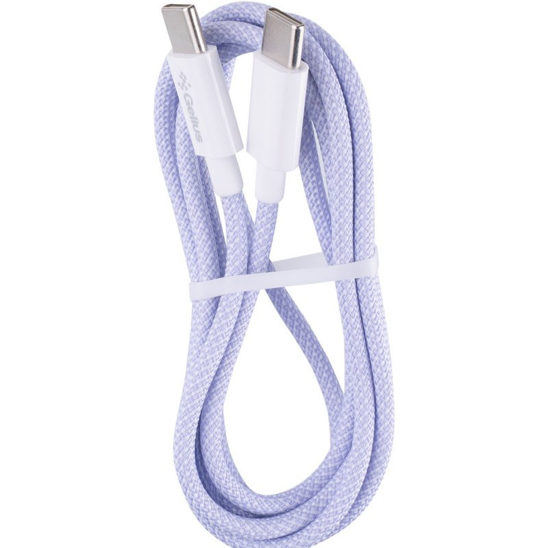 Фото Дата кабель Gelius iCable GP-UCN010 Type-C to Type-C 60W (1.2m) (Violet) на vchehle.ua