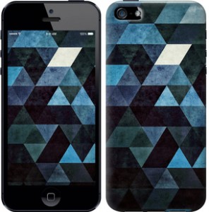 Чохол Трикутники для iPhone 5S