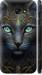 Чохол Узорчата кішка на Samsung Galaxy A7 (2017)