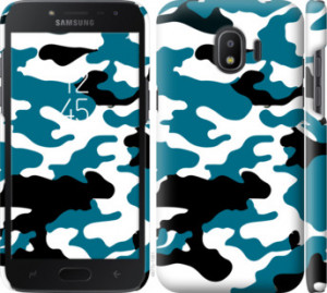 Чехол Камуфляж прозрачный фон для Samsung Galaxy J2 2018