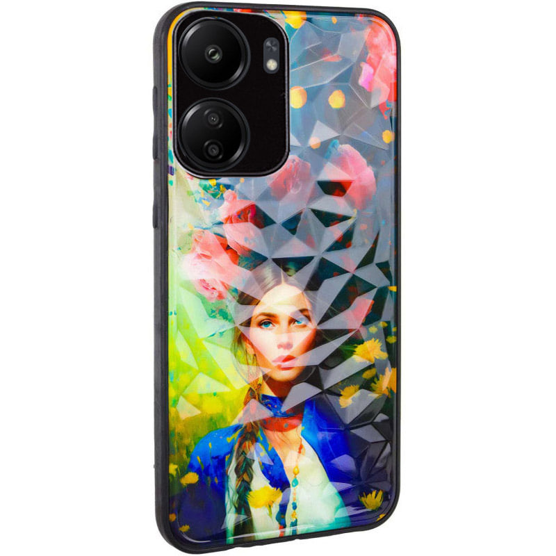 TPU+PC чохол Prisma Ladies на Xiaomi Redmi 13C / Poco C65 (Peonies)