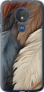 

Чехол Листья в стиле бохо для Motorola Moto G7 Power 1629054