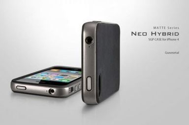 Чехол SGP Neo Hybrid Matte Series (5 цветов) для Iphone 4