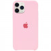 Чехол Silicone Case (AA) для Apple iPhone 11 Pro Max (6.5") (Розовый / Light pink)