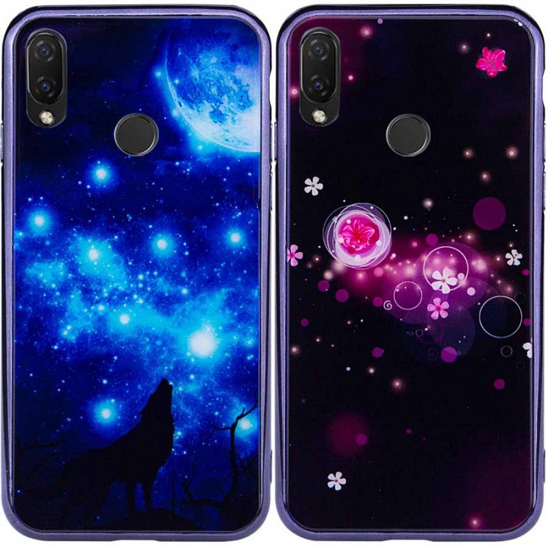 TPU+Glass чехол Fantasy с глянцевыми торцами для Huawei P Smart+ (nova 3i)
