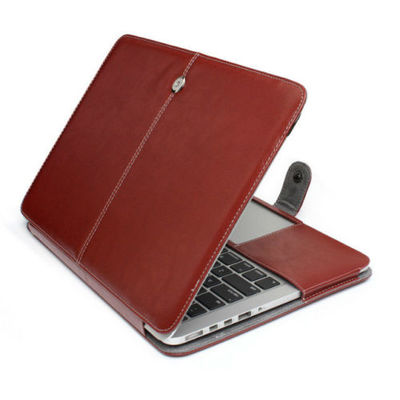 Кожаный чехол-книжка TTX для Apple MacBook Air 13 (Коричневый)